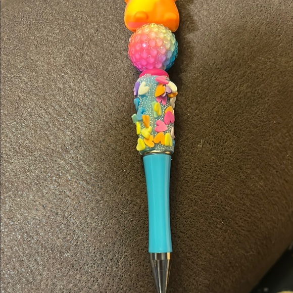 Hand Beaded Colorful Richard Pen - Picture 1 of 4